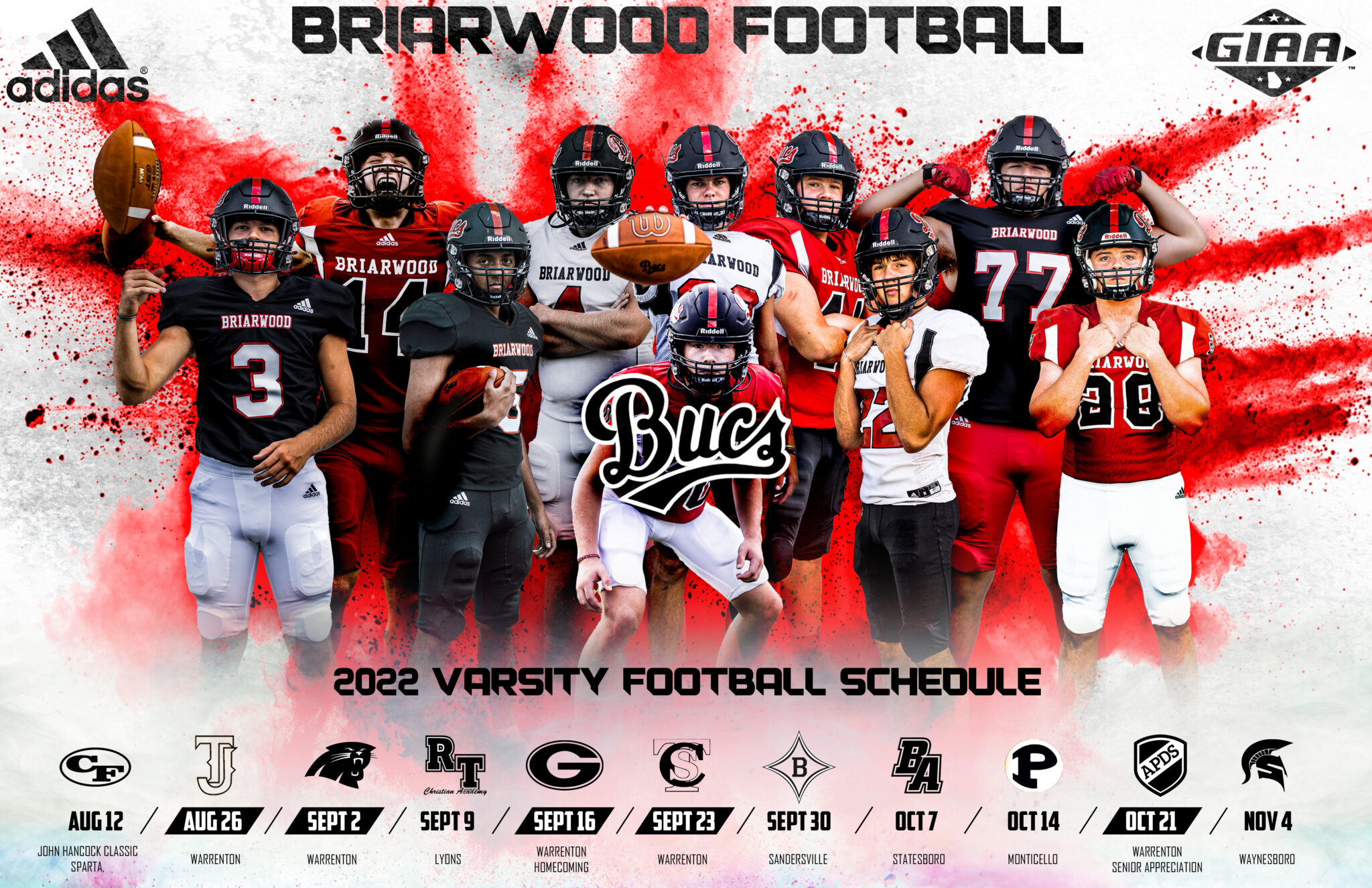 Athletic Schedules Briarwood Academy